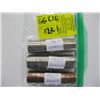 Image 1 : 2 ROLLS OF 1967 RABBIT NICKLES AND ONE ROLL OF 1967 PENNY DOVES