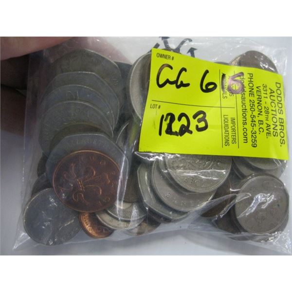 BAG OF COLLECTOR COINS