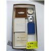 Image 1 : SMALL FLAT WITH CIGARETTE HOLDER, COLLECTABLE LIGHTERS