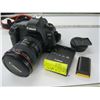Image 1 : CANON ULTRASONIC EOS 5D MARK II CAMERA WITH CHARGER, 2 BATTERIES & EXTRA LENS CAPS
