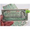 Image 2 : NINE ASST. CANADIAN $1 BILLS