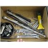 Image 2 : FLAT OF WRENCHES, PIPE WRENCH, ETC.