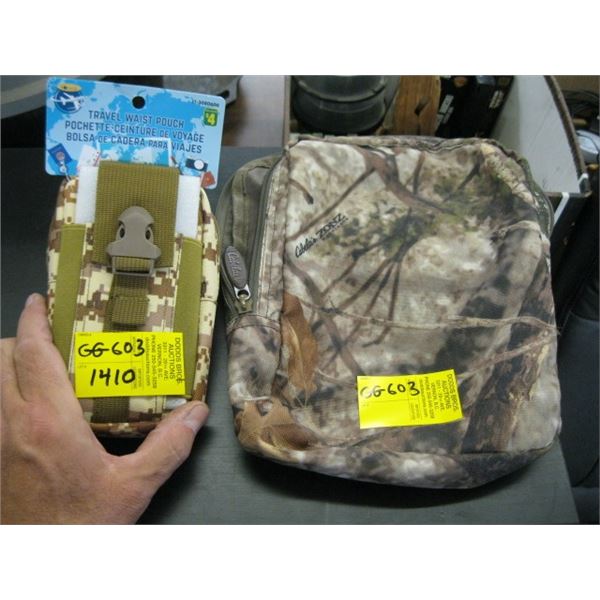 TRAVEL WAIST POUCH & CABELA'S POUCH