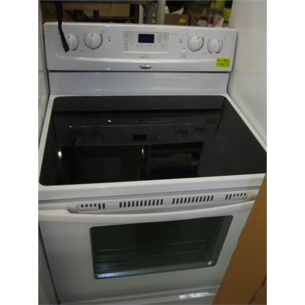 WHIRLPOOL STEAM CLEAN WHITE STOVE