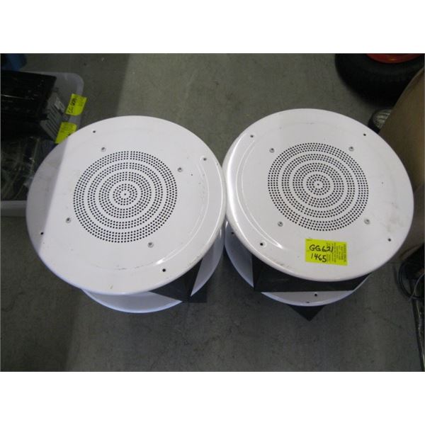 4 ROUND ROOF SPEAKERS