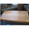 Image 1 : OAK COFFEE TABLE, TOP IS CRACKED