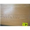 Image 2 : OAK COFFEE TABLE, TOP IS CRACKED