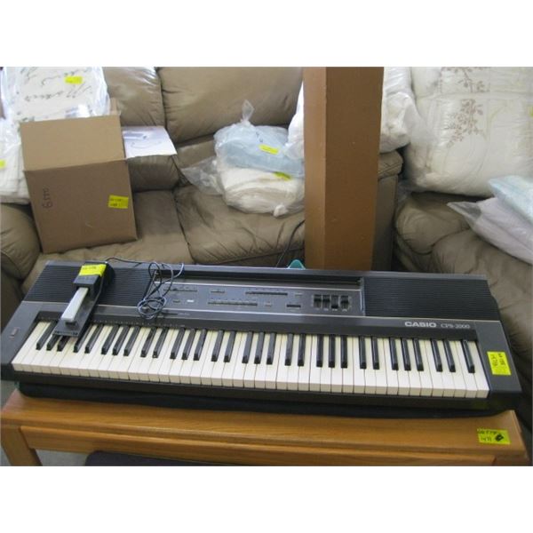 CASIO CPS2000 KEYBOARD W/FOOT PEDAL & BAG