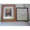 Image 1 : 2 SIGNED PICTURES, 1 OIL & 1 ETCHING