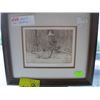 Image 1 : 1 SIGNED PRINT & 3 ETCHINGS