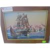 Image 1 : 3 PICTURES, 1 SIGNED PRINT, 1 ETCHING & 1 SHIP PICTURE