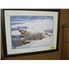 Image 1 : ROBERT BATEMAN, 1978 PICTURE, POLAR BEAR & 2 CUBS