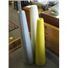 Image 1 : 3 COLORED DECORATIVE VASES