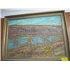 Image 1 : FOEDISCH PAINTING OF LAKE & TREES