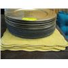 Image 2 : CHARGER PLATES & CLOTH PLACEMATS
