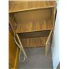 Image 2 : SMALL BOOKSHELF WITH 2 CUPBOARD DOORS ON BOTTOM