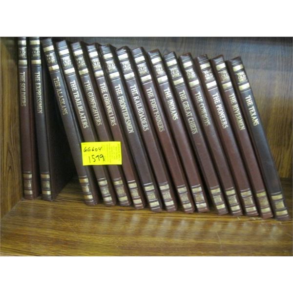 SET OF OLD WEST BOOKS