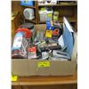 Image 1 : FLAT OF MISC. STAPLES, SUCTION CUP DENT PULLER, ETC.