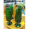 Image 1 : 5 COLORED GOBLETS