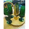 Image 2 : 5 COLORED GOBLETS