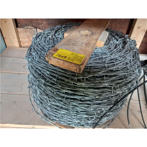 1 ROLL BARBED WIRE