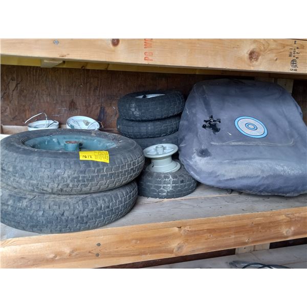 TRACTOR SEAT & TIRES