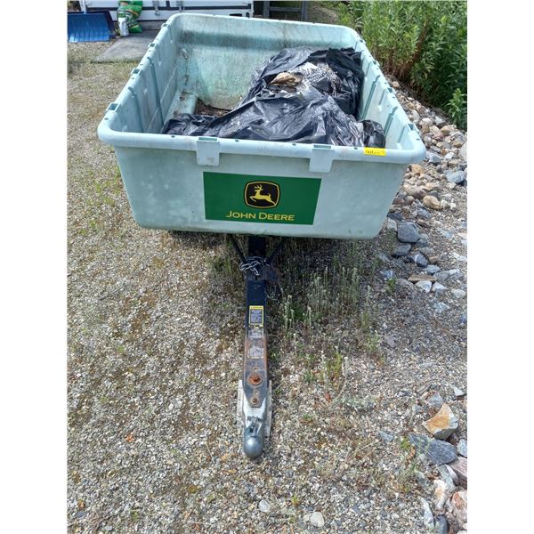 JOHN DEERE 17P DUMP TRAILER