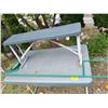 Image 2 : FOLDING TABLE W/BENCH & STAKE HOSE HOLDER