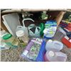 Image 3 : GROUND ITEMS - GRASS SEED, BUG NETTING, GRAPEVINE NETTING, LIFEJACKET, COOLER, ETC.