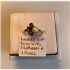 Image 1 : LADIES 10KT RING W/3 GARNETS & 1 PEARL - SZ - 7.5