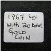 Image 3 : 1967 CDN COIN SET W/20 DOLLAR GOLD COIN