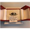 Image 1 : LADIES 14KT DIAMOND & BLUE SAPPHIRE RING  - SZ 6.5