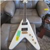 Image 1 : 'AS IS' HARMONY FLYING V GUITAR (HAS ELECTRONIC PROBLEMS)