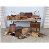 Image 1 : LARGE LOT OF BASKETS #1