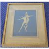 Image 1 : Original Artwork, "Two Light Figures" by Warren B. Davis (1865-1928 Brooklyn, NY) 8"x10" Framed