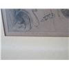 Image 3 : Man w/ Fiddle Engraving Signed by Artist Arthur William Heintzelman (1891-1965), Framed & Matted 17"