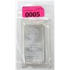 Image 1 : 10 Oz. .999 Silver Large E Engelhard Bar