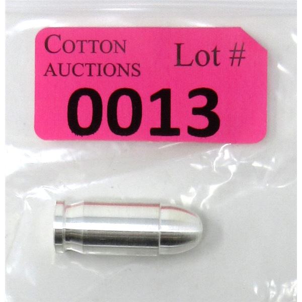 1 Oz. .999 Silver .45 Caliber Bullet Bar - Inert