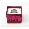 Image 2 : Multi Ruby & Diamond Ring Set in Sterling Silver