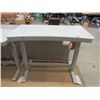 Image 1 : White Tresante Electric Adjustable Height Desk