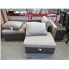 Image 1 : Resin Patio Furniture with Extra Cushions