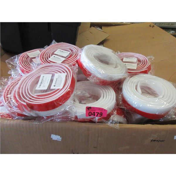 40 New Rolls of Adhesive Door Draft Stop