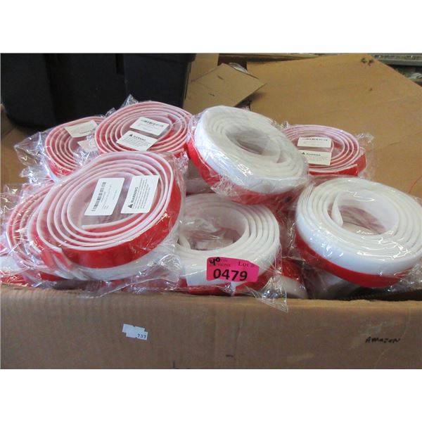 40 New Rolls of Adhesive Door Draft Stop