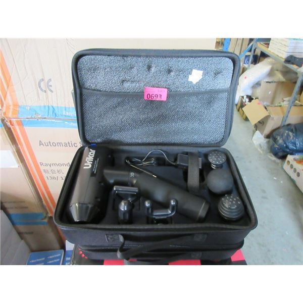 New Urikar Massage Gun with Case and Box