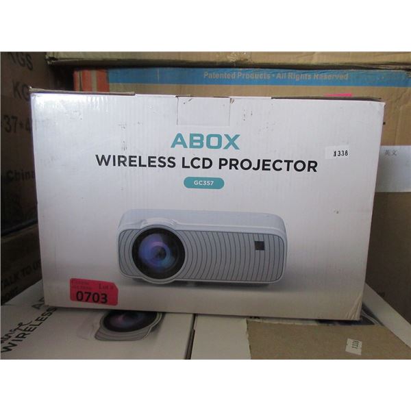 Abox Wireless LCD Projector |Model: GC357