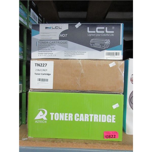 2 Assorted Toner Cartridges