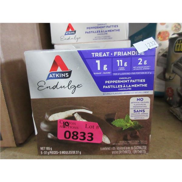 10 Boxes of Atkins Endulge Peppermint Patties