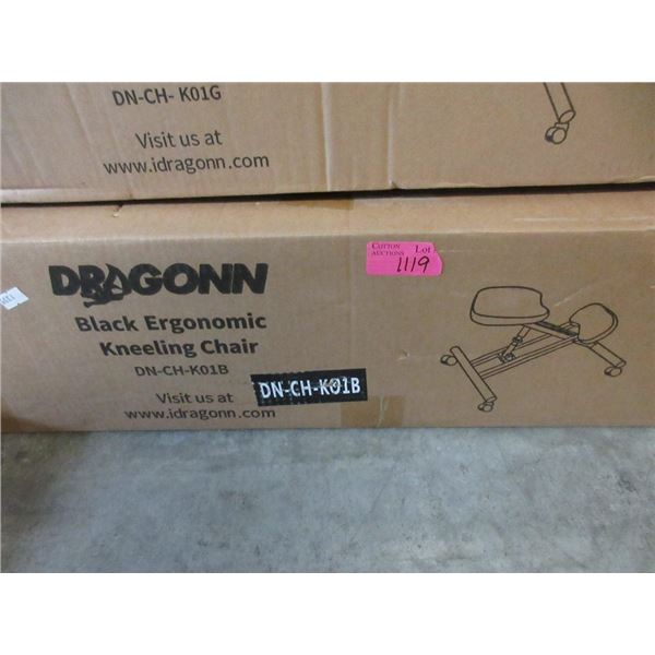 Black Dragonn Ergonomic Kneeling Chair