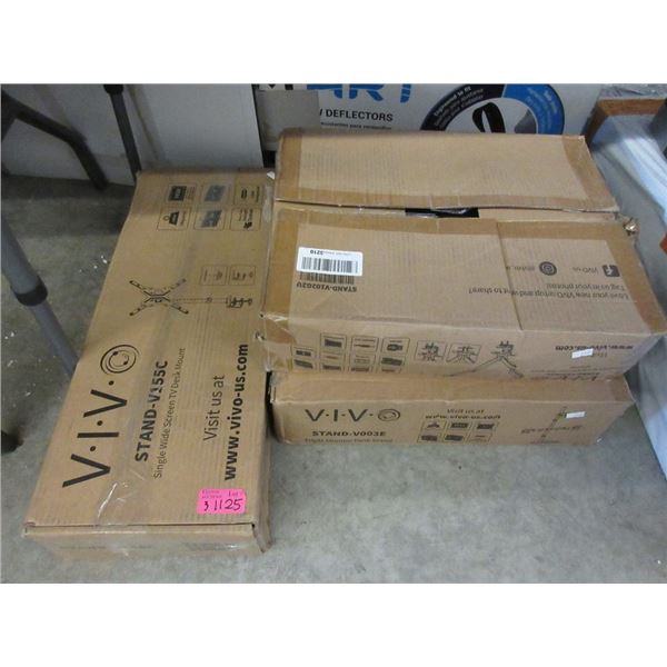 3 Assorted Vivo Monitor Stands