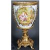 Image 1 : Classical Scene Porcelain Vase w/ Bronze Mount